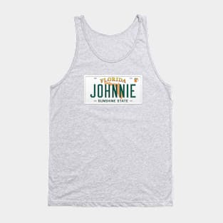 Johnnie License Plate - FL Tank Top